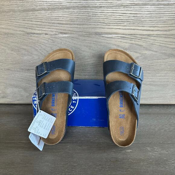 Birkenstock 41 Arizona Sandals Soft Footbed - Picture 2 of 6